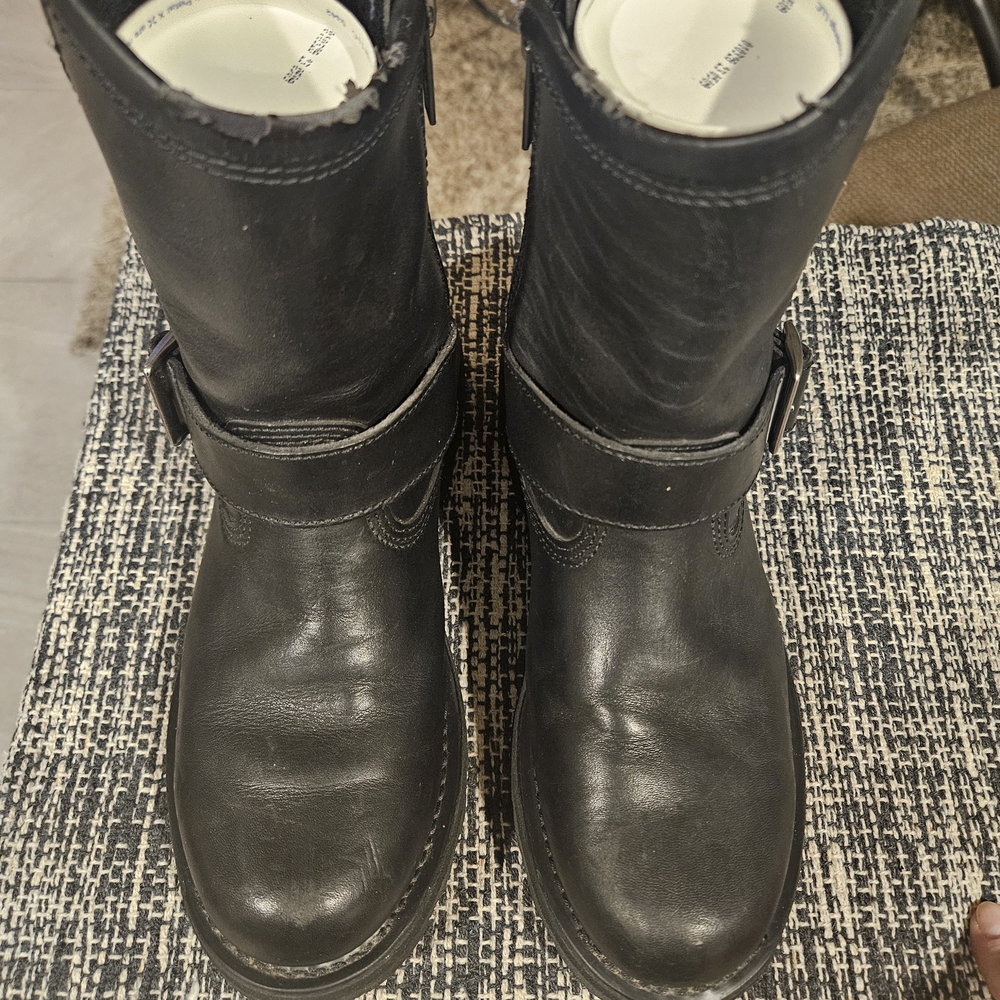 Harley-Davidson Black Leather Boots